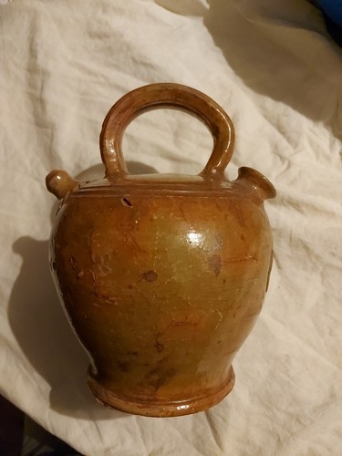 Antique glazed pottery - antique,