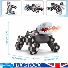 Dinosaur Cars Toys Remote Control Stunt Vehicle Rotation Off For Kids Xmas Gifts