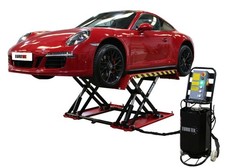 Car Scissor ramp, Mid Rise scissor Lift,Eurotek MRS3, Folklift delivery Service