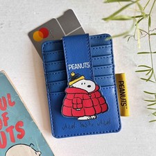 Official Peanuts Snoopy Puffa Fold Over Card Holder