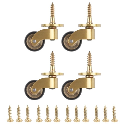 360 degree brass casters 4pcs - 360,
