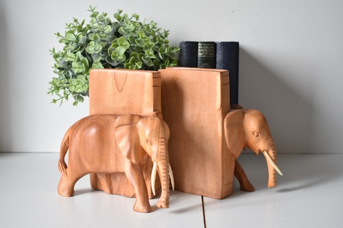 Vintage hand carved wooden - hand,