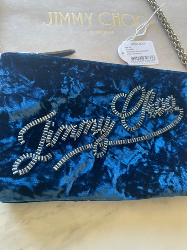 Jimmy choo velvet - velvet, handbag
