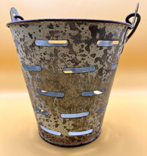 Vintage-Look Galvanized Olive