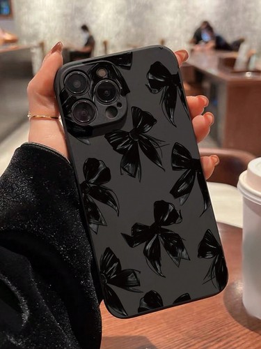Black bow phone case for - phone,