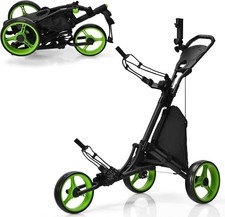 Wheels foldable golf push - wheels,