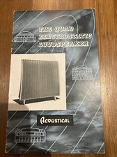 Quad Electrostatic Speaker