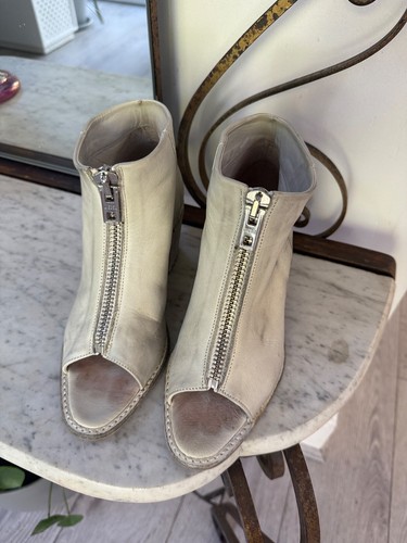 White diesel leather - white,