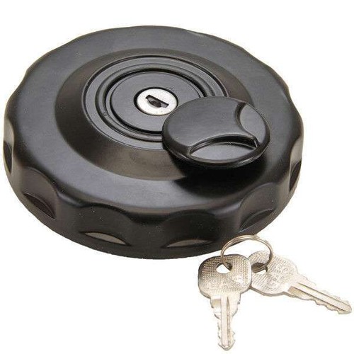 Lockable truck fuel cap black - fuel,