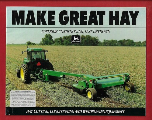 John deere hay equipment - deere,