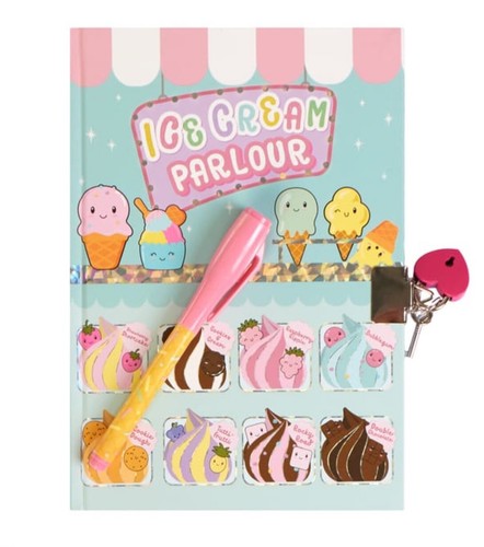 Cute secret diary set lockable - cute,