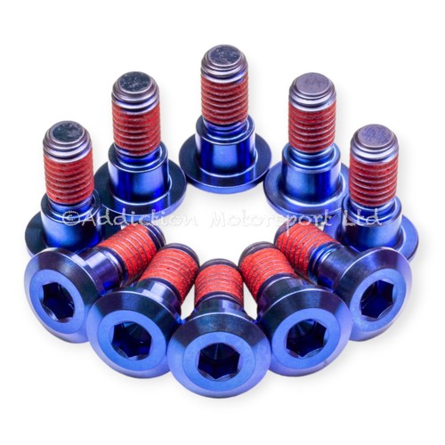 10x blue titanium front disc - 10x,