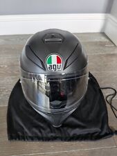 AGV K5 - S -Mono - Matt Black Full Face Motorbike Helmet.  M - Worn just twice