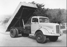 "Old Photo" Truck Mercedes LK