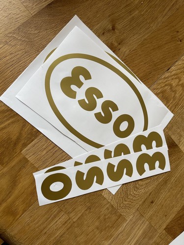 Esso sticker decal pack - decal, for