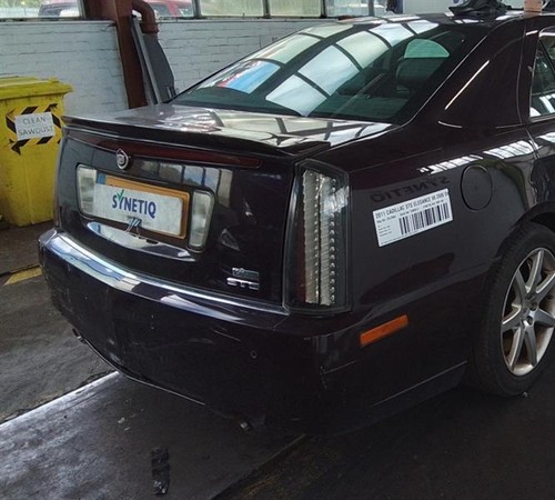 Rear axle cadillac sts - rear,