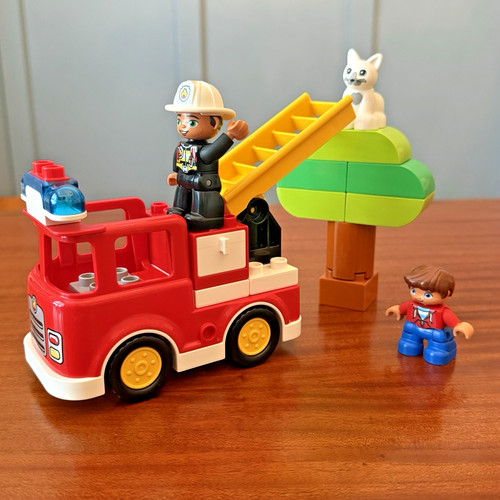 Lego duplo fire truck ladder - lego,