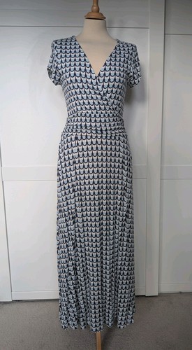 Boden ecru blue jersey