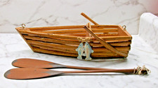 Nautical Wooden Row Boat Beach