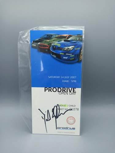 David brabham signed - signed, 2007