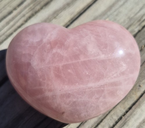 Natural large pink rose - natural, quartz