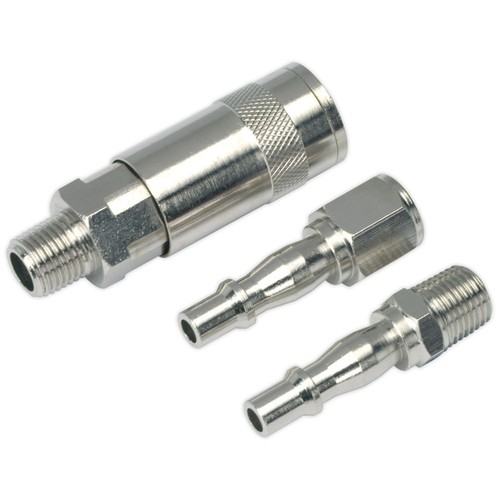 Sealey air tool coupling kit - sealey,
