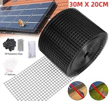 30M Solar Panel Bird Wire Mesh