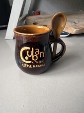 Cuban coffee mug and spoon - cuban,