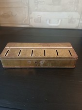Vintage 1960 thrift tin - vintage, 1960's