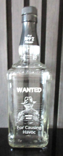 Empty engraved jack - 🍾,