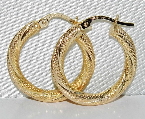 9ct gold glittery ladies - gold,