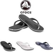 NEW Crocs Adults Mens Womens Crocband Lightweight Post Sandals Flip Flops-UK