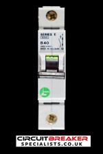 STEEPLE 40 AMP CURVE B 6 kA MCB CIRCUIT BREAKER SERIES E 14140