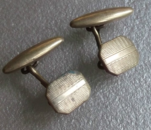 Cufflinks vintage mens cuff - cufflinks,