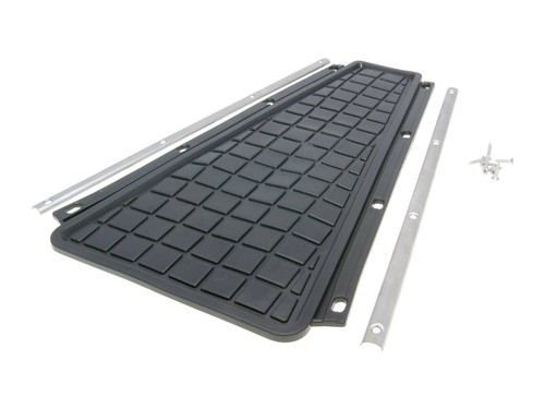 Floor mat black trim for - w/,