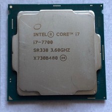 CPU Intel Core i7-7700 3.60GHz Quad- Cores SR338 Socket 1151 Processor