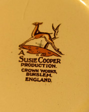 Two Vintage Art Deco Susie Cooper Jugs