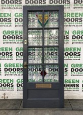 ART DECO STAINED GLASS FRONT