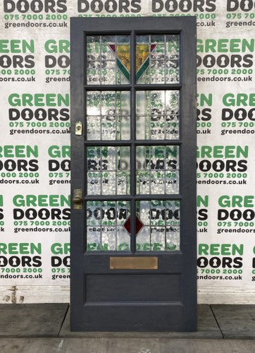 Art deco stained glass - stained, front