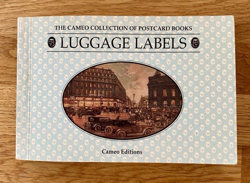 Vintage luggage labels - luggage,