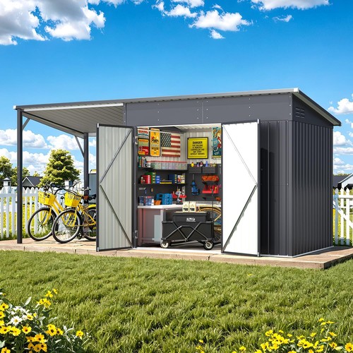 Outdoor storage shed - shed, hardtop