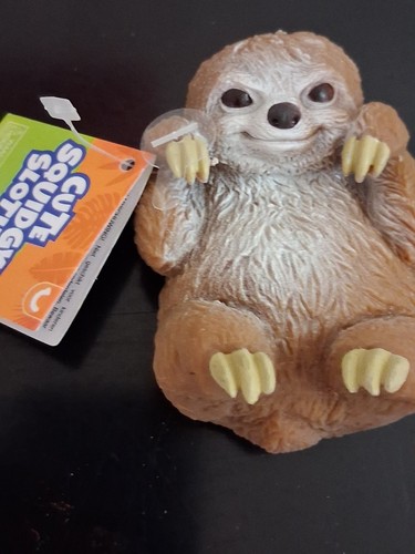 Sloth squishy brown fidget - ,