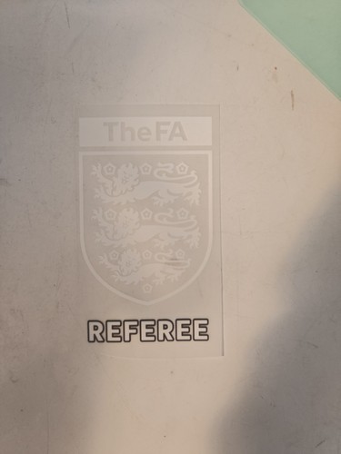 Iron badges for referee kit - iron, on