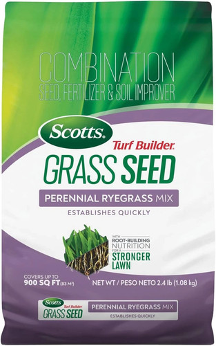 Turf builder grass seed - grass,