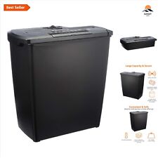 Commercial Paper Shredder 7-8 Sheet Strip Cut Credit Card CD DVD Home Office