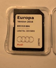 Genuine Audi A1 A6 A7 Q3 RMC Maps Sat Nav SD Card 2016 8X0919884J