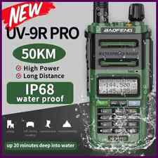 Baofeng UV-9R PRO WATERPROOF UHF VHF Dual Band Ham Two-way Radio Walkie Talkie