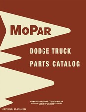 1961 - 1962 Dodge Pickup and