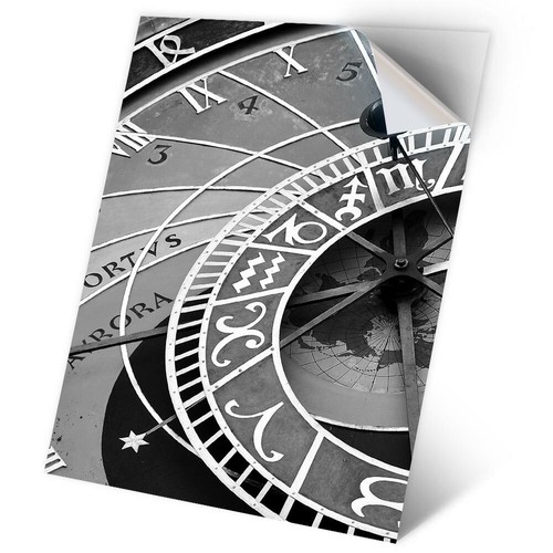 Vinyl sticker bw - x,