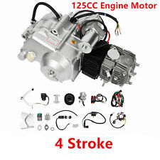 125CC 3-Speeds Semi Auto Engine Motor Kit with Reverse For ATV Quad Bike Go Kart